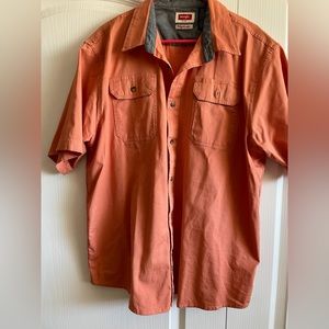 Orange wrangler shirt